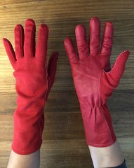 Nomex pilot gloves (Red Arrows red)