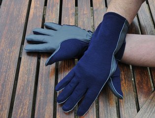 Nomex pilot gloves (Royal Blue color)