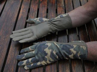 Nomex pilot gloves (Camouflage color)