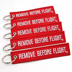 Sleutelhangers Remove Before Flight