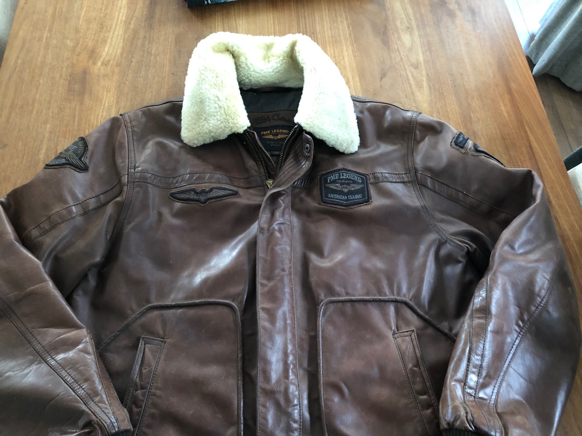 leather PME Legend flight jacket size XXL - the Aviation Store.net