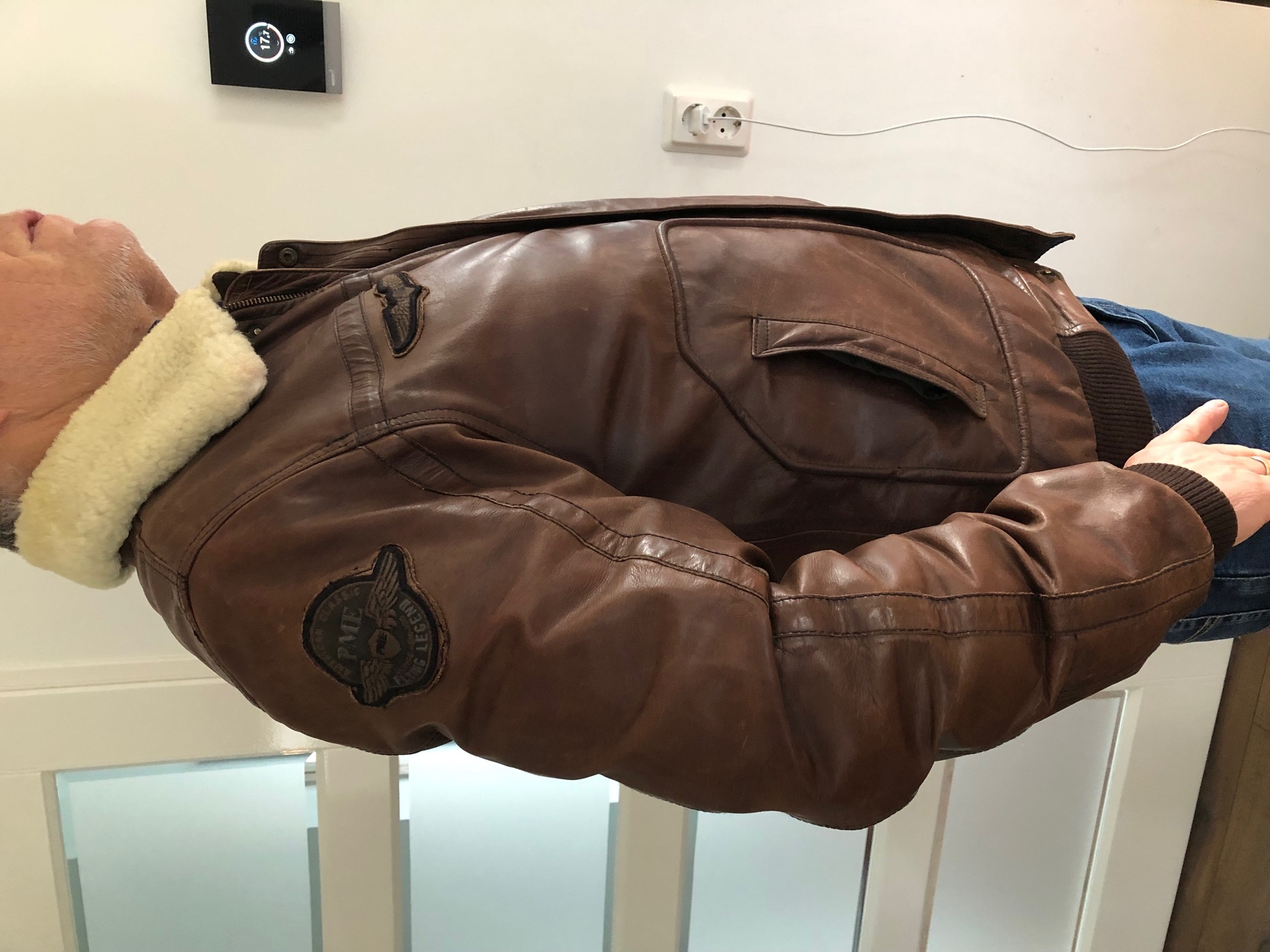 leather PME Legend flight jacket size XXL - the Aviation Store.net