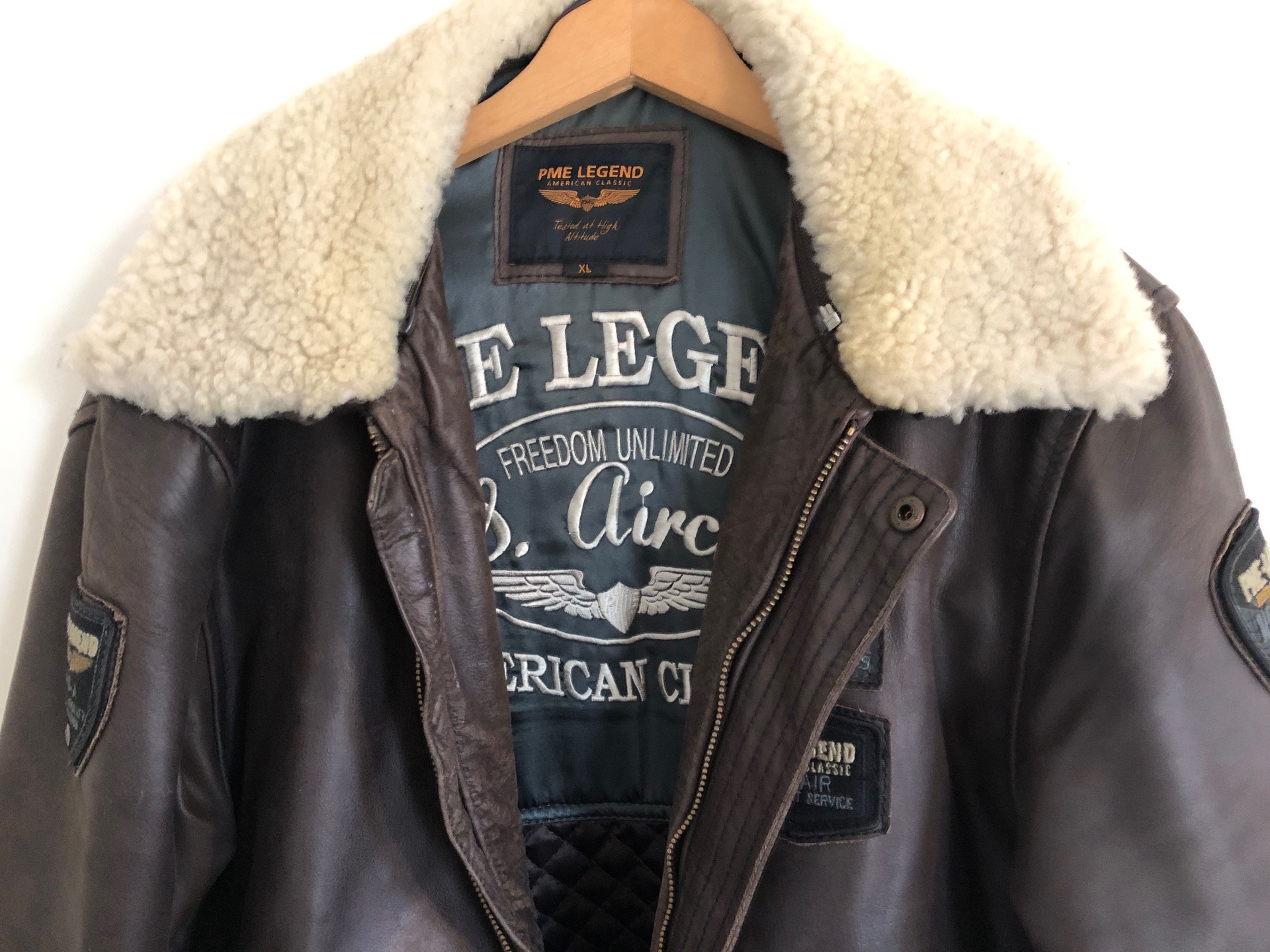 bedrijf Geneigd zijn Vestiging PME Legend leather flight jacket size XL - the Aviation Store.net