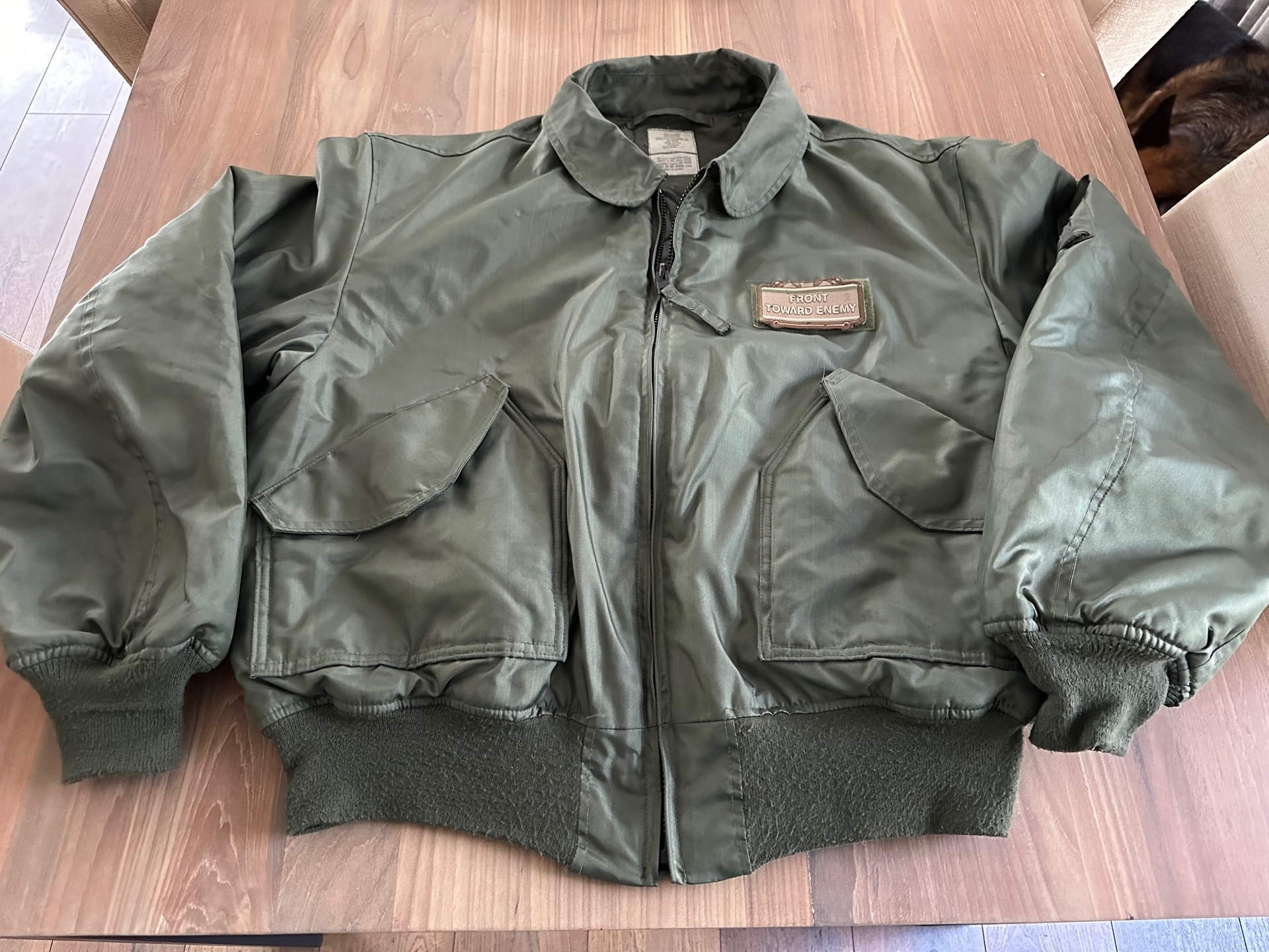 Nomex CWU-45/P all weather flight jacket size XXL - the