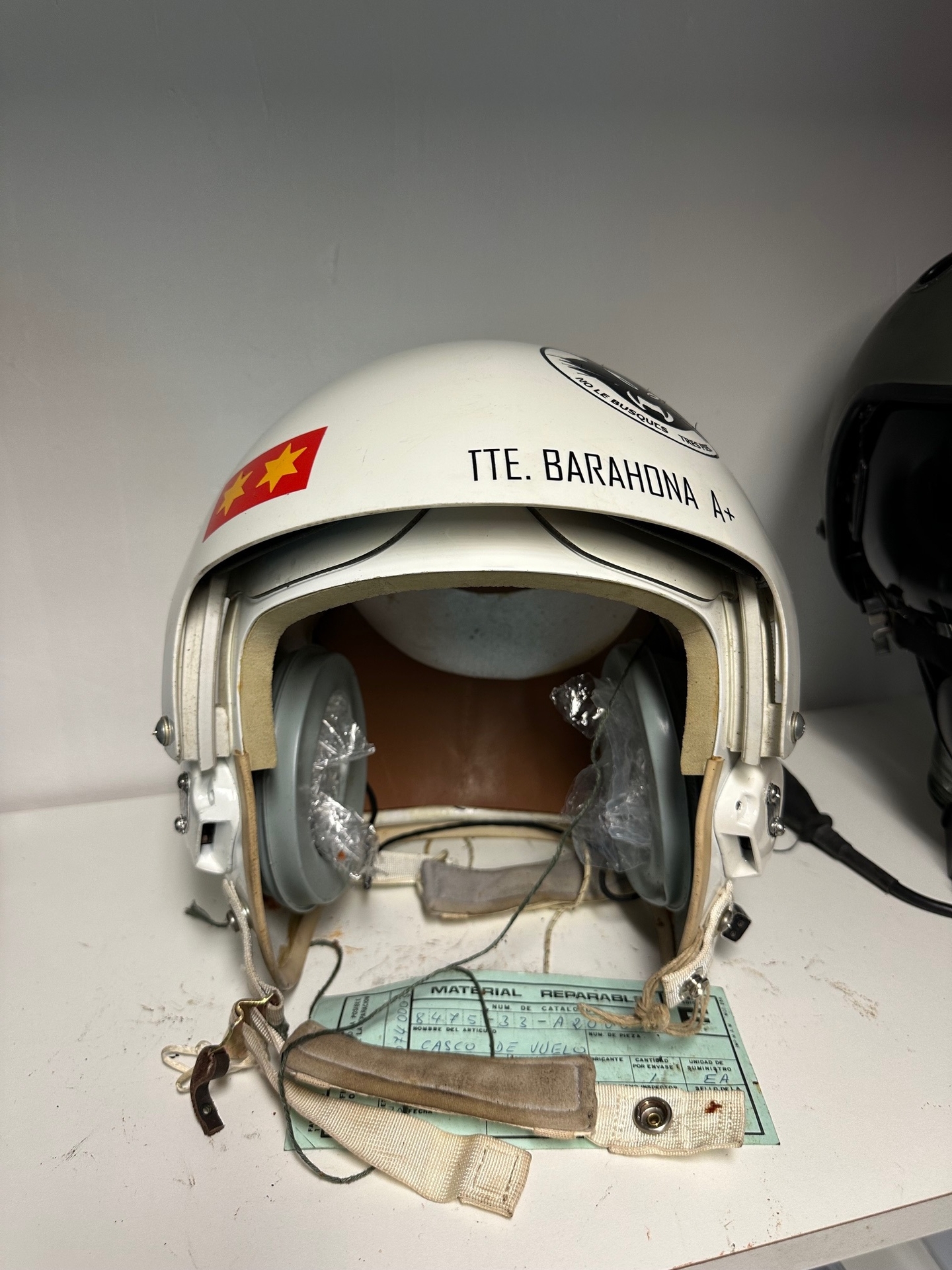 HGU-26P flight helmet & MBU-5/P oxygen mask ALA 12 F-4C