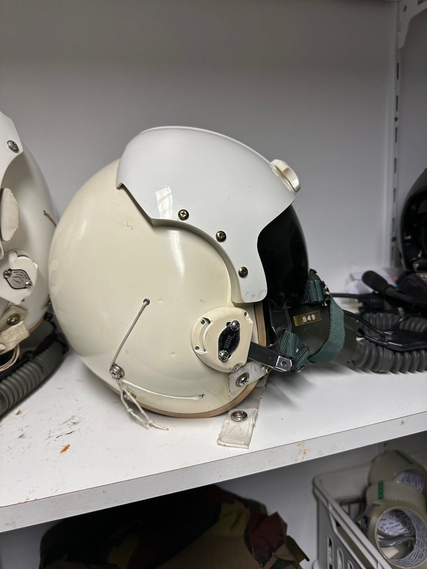 HGU-26/P flight helmet + MBU-5/P oxygen mask - the Aviation