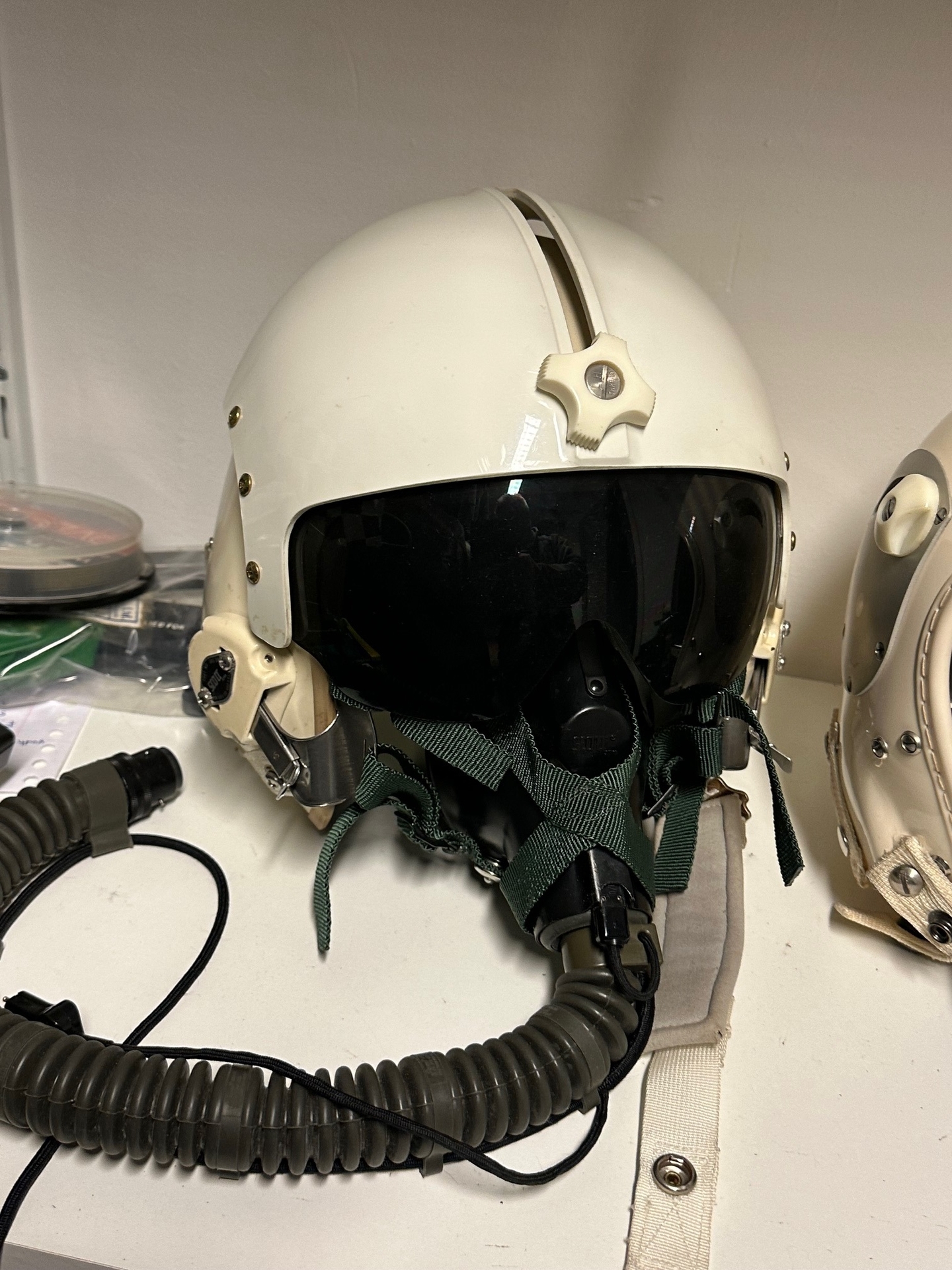 USAF HGU-2 Flight Helmet and MBU-5/P Oxygen Mask for sale at