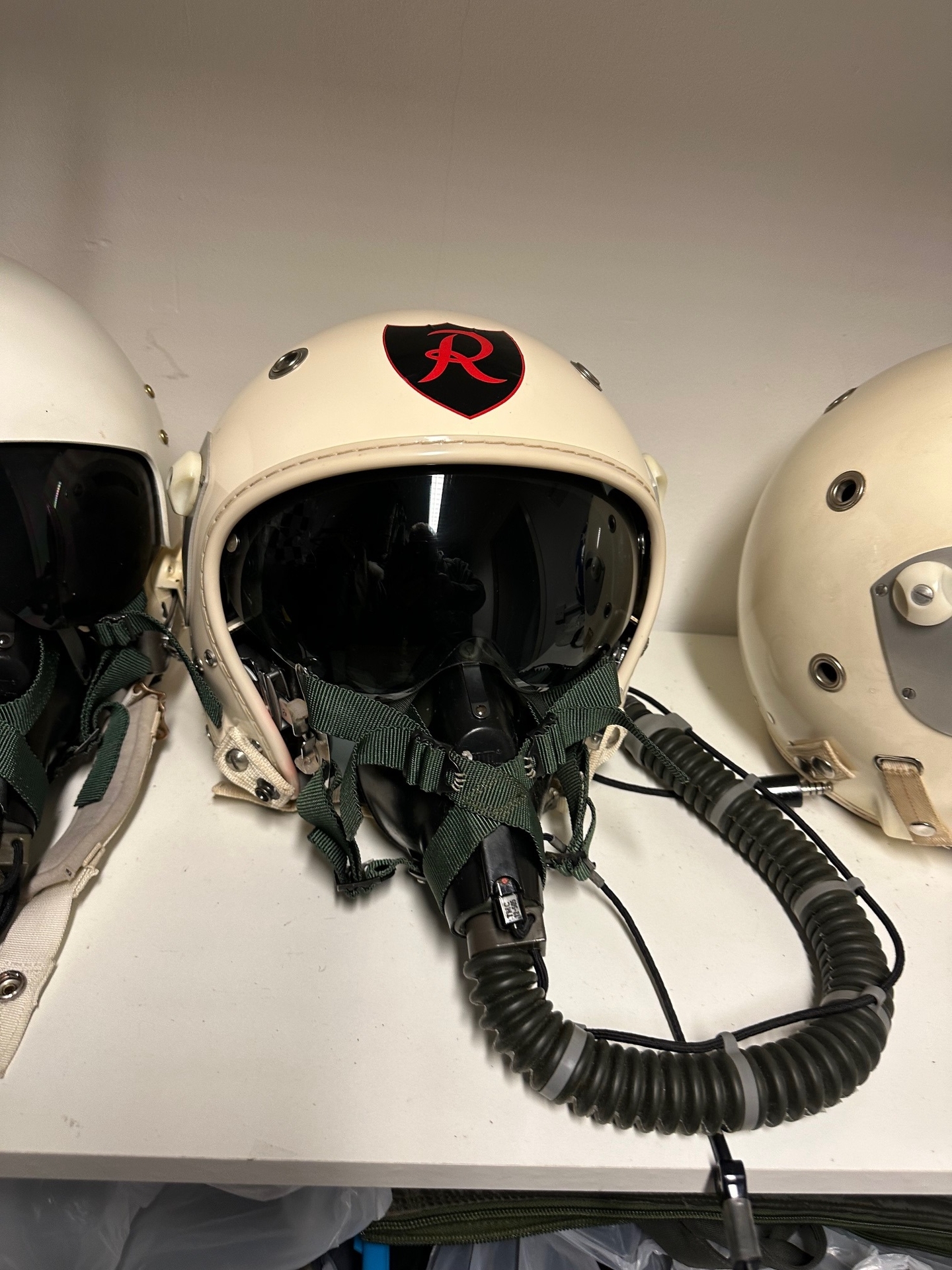 ドイツ空軍 GUENEAU TYPE 458 ヘルメット＆MBU-5/P German Air Force GUENEAU TYPE 458 Flight Helmet & MBU-5/P | eBay