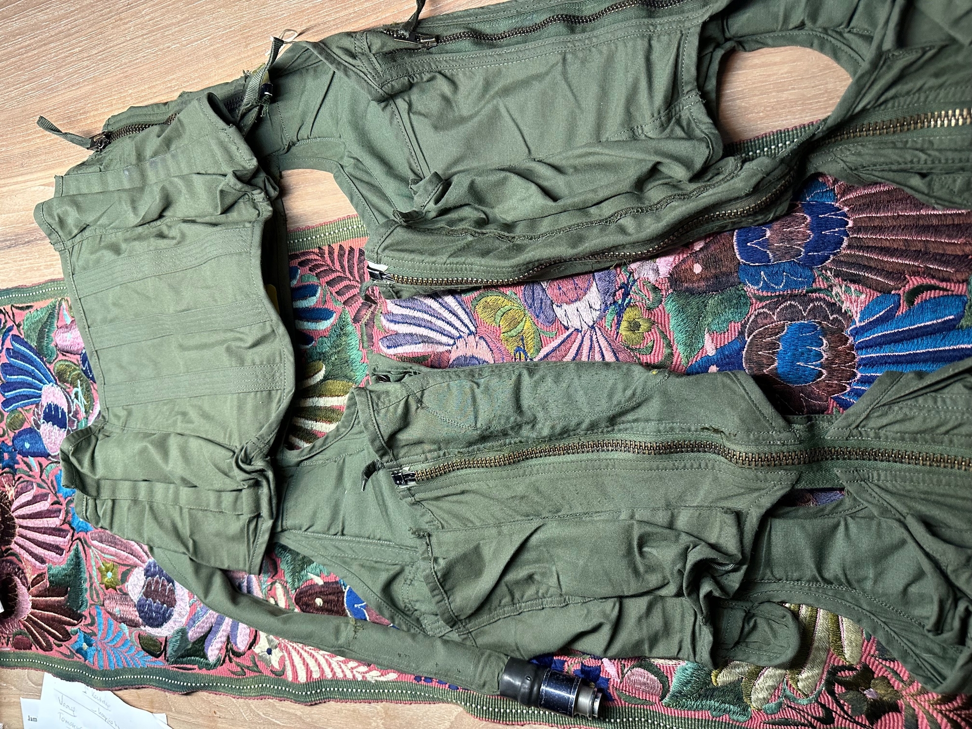 米軍 実物 CSU-15A/P 耐Gスーツ Small Regular ジャンク