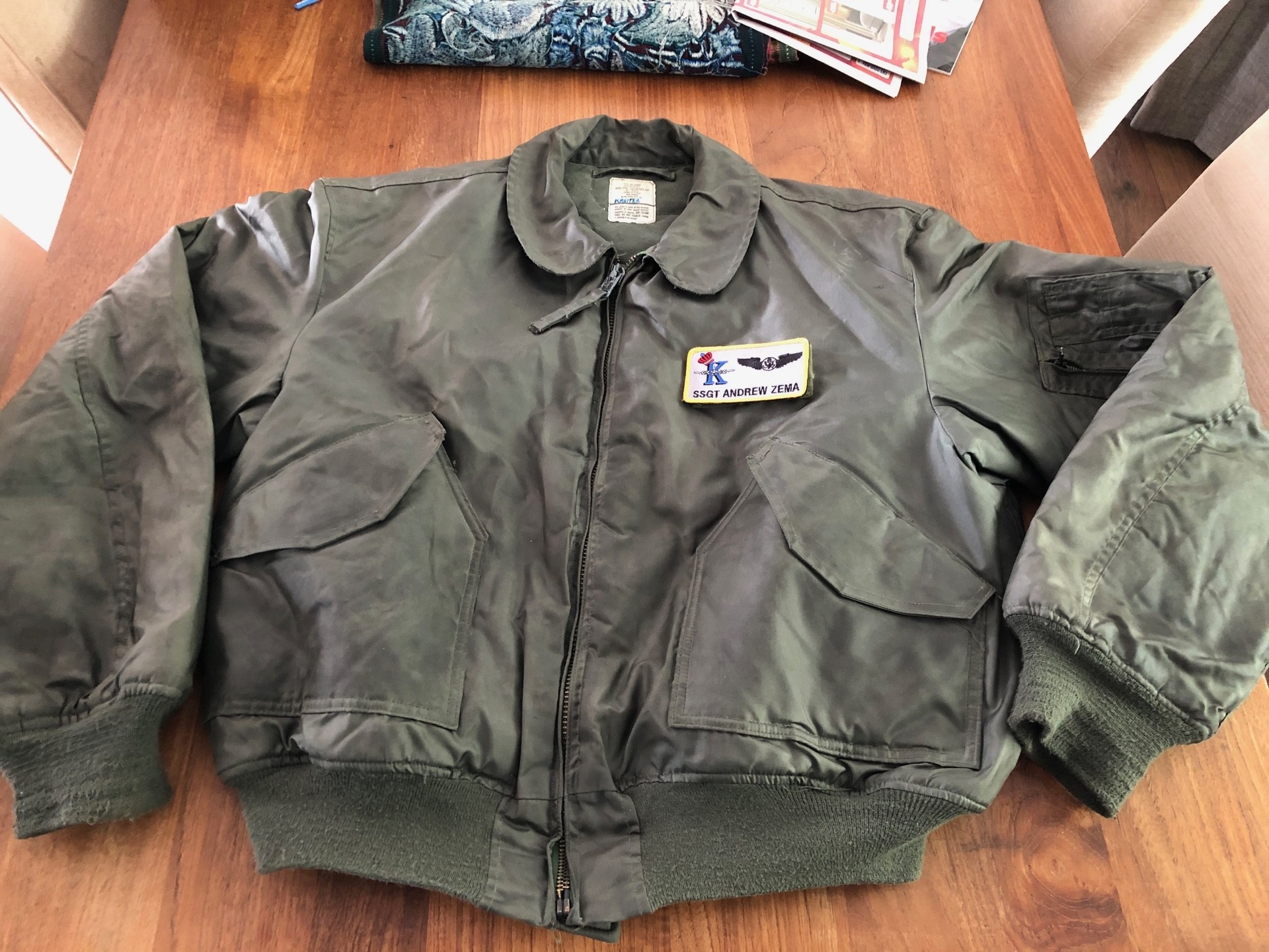 Nomex CWU-45/P flight jacket size XXL - the Aviation Store.net