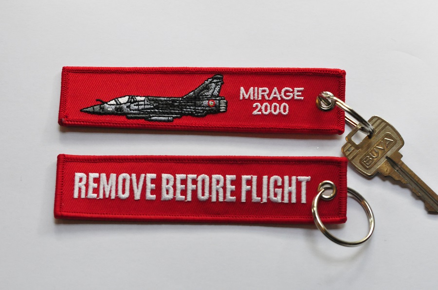 Mirage 2000 Keyring Remove before flight - the Aviation Store.net