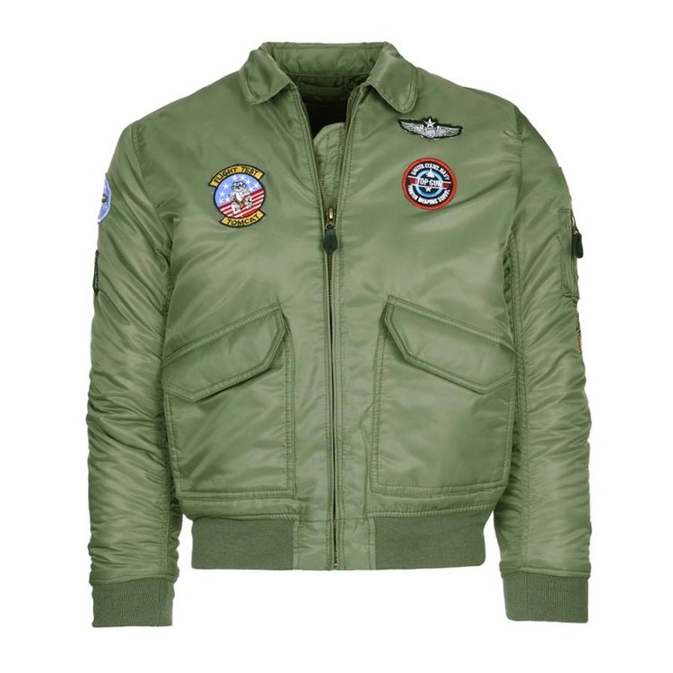 CWU Flugjacke für Kind Fostex Air Force grüne Farbe