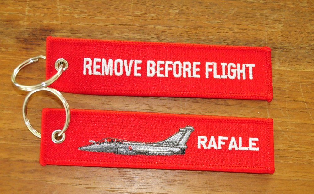 Rafale keychain keyring porte-clés rafale