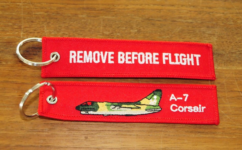 A-7 Corsair keychain keyring