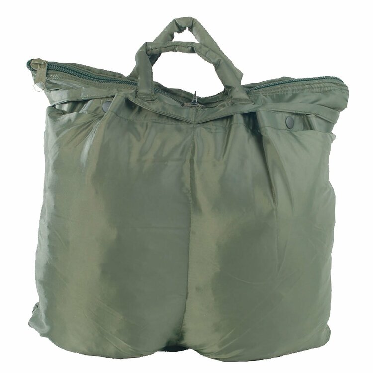 US MA1 pilot helmet bag oliv green