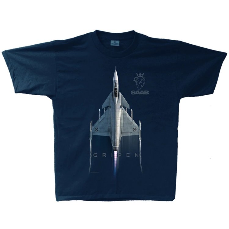 Saab Gripen fighter aircraft quality t shirt SALE