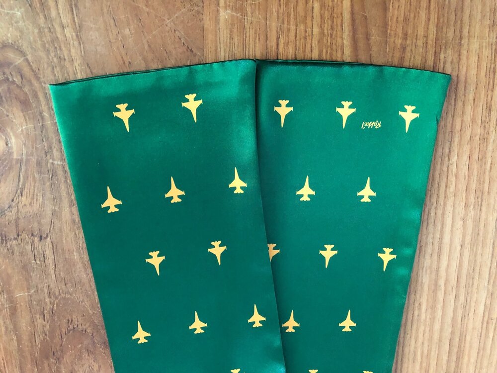 310th Fighter Squadron pilot scarf Luke AFB F-16 Fighting Falcon