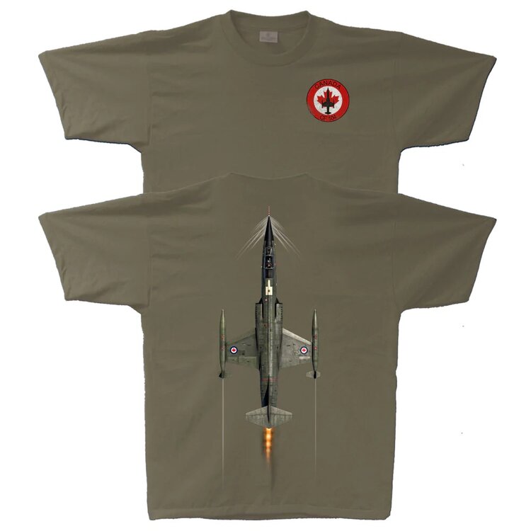 F-104 Starfighter vertical quality t-shirt Skywear