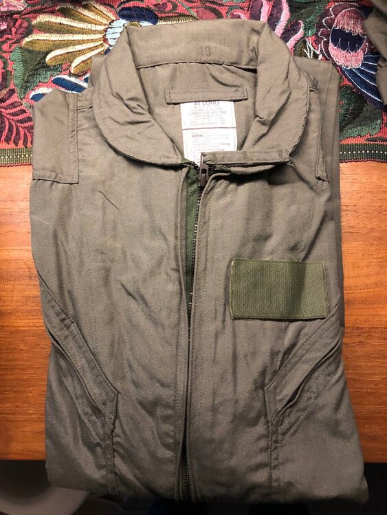 Nomex CWU-27 flight suit size 44L new