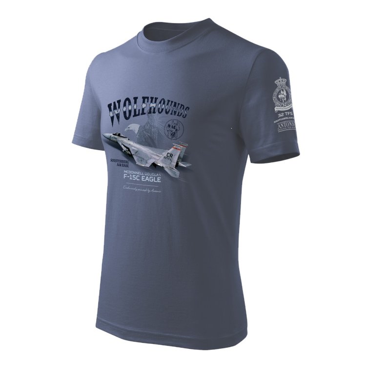 F-15C Eagle T Shirt 32nd Tactical Fighter Squadron 
