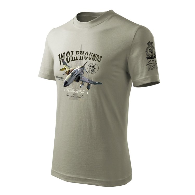 F-4E Phantom T Shirt 32nd Tactical Fighter Squadron 