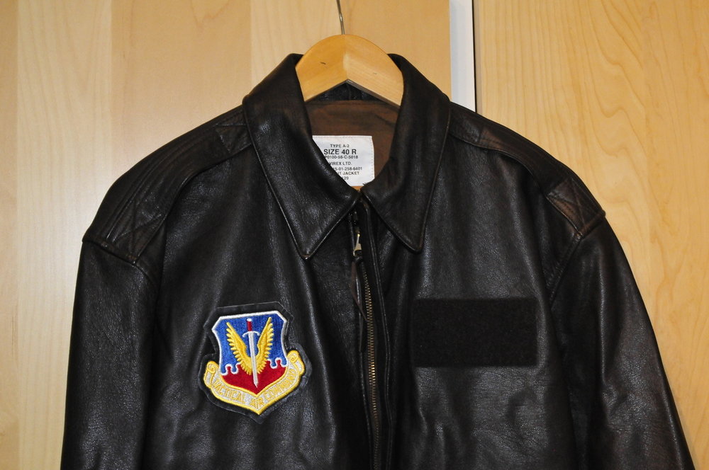 air force leather flight jacket