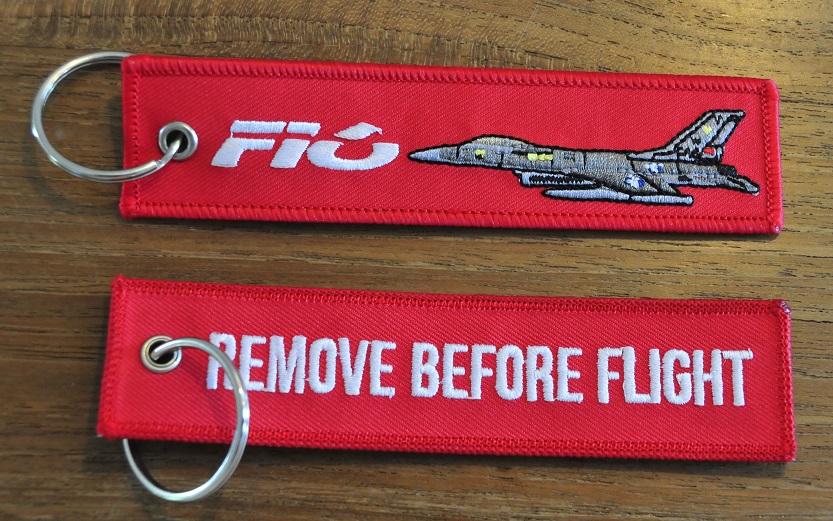 F-16 Fighting Falcon keyring keychain