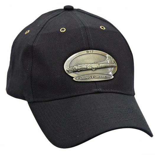 B17 Flying Fortress Luxury baseball cap with metal emblem B17 Flying