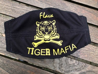 Flight helmet visor cover Tiger Mafia 