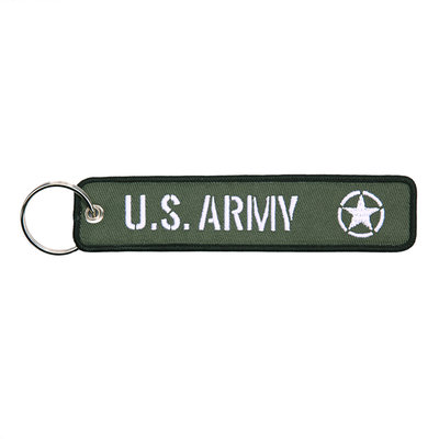 U.S. ARMY keyring keychain embroidered