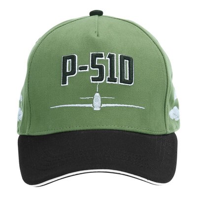 Baseball cap P-51D Mustang 3D