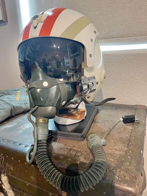 APH-6/A flight helmet + MS-22001 oxygen mask