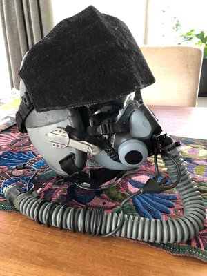 Gentex HGU-55/P flight helmet + Gentex MBU-20/P oxygen mask