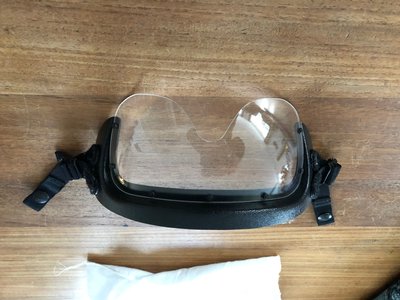 Gentex Safety visor assembly (in new condition) size Large / XL