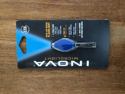 Blue LED micro Flashlight INOVA new