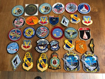 32 patches NATO Air Forces