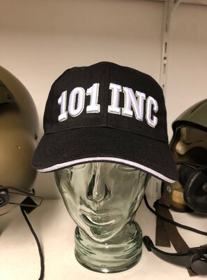 Baseball cap 101 INC 3D Black Discount price