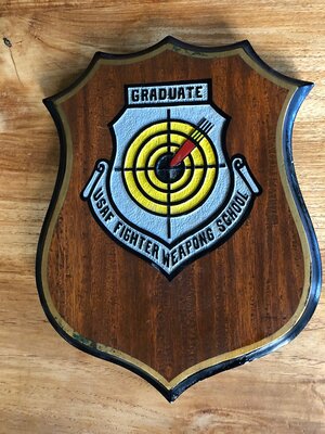 USAF Fighter Weapon School squadron shield