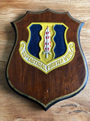 33rd Tactical Fighter Wing squadron shield