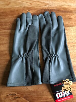 Nomex pilot gloves 3 Finger Touch