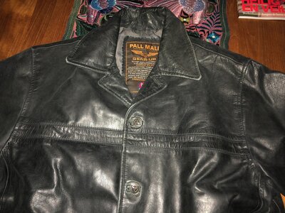 leather Pall Mall pilot jacket size Medium