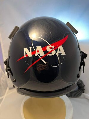 HGU-55/P flight helmet size Large + NASA markings