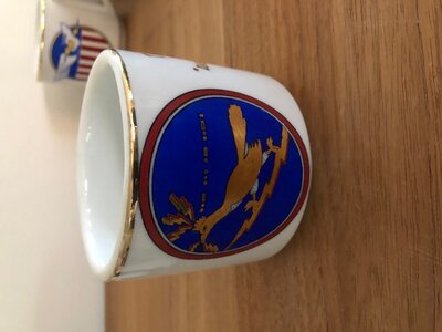 Bitburg Air Base Germany 1960 coffee mug 36th Comm. sq