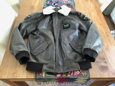 PME Legend leather flight jacket size XL