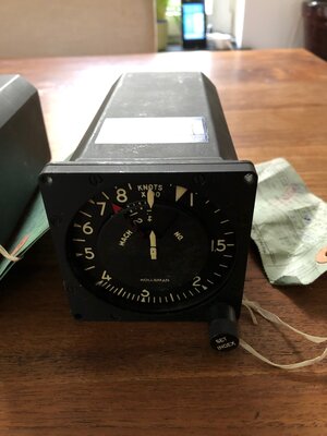 F-104 Starfighter spead indicator