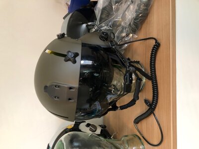 SPH-4B dual visor helmet size Large