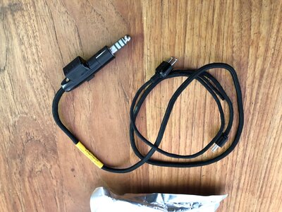 Micro Cable for MBU-5 oxygen mask