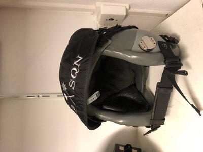 HGU-55/P flight helmet size XL 349th Squadron Belgian AF