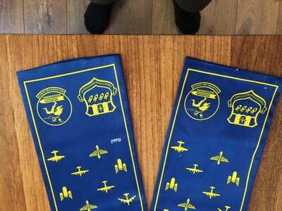 Pilot scarf 20 the Bomb Squadron B-52