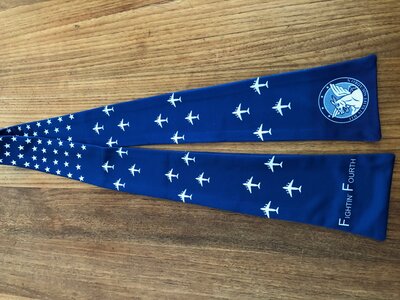 Pilot scarf 4th Airlift Squadron